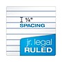 Ampad Earthwise 100% Recycled Ruled Pad,  5x8", Jr. Legal Ruling, White, 50 Sheets/Pad, 12 Pads/Pack (20152)~#|#~sp177517738_sc7