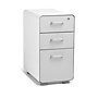 Poppin White + Light Gray Slim Stow 3-Drawer vertical File Cabinet, Light Gray (104668)~#|#~sp17784622_sc7
