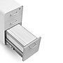 Poppin White + Light Gray Slim Stow 3-Drawer vertical File Cabinet, Light Gray (104668)~#|#~sp17784626_sc7