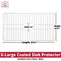 Better Houseware Coated-Steel Extra-Large Sink Protector, White (BTH1424W)~#|#~sp178385648_sc7