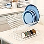 Better Houseware  Coated-Steel Folding Dish Rack , White (1489/W)~#|#~sp179186166_sc7