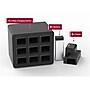 Luxor KwikBoost EdgePower Heavy-Use Bundle, Black/Silver (KBEP-9B6C9)~#|#~sp180110597_sc7