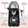 Brentwood 2-Cups Espresso Machine, Black (BTWGA135BK)~#|#~sp182062883_sc7
