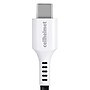 cellhelmet Charge and Sync USB-C to USB-A Round Cable, 3' (CABLE-C-A-3-R-G)~#|#~sp182063451_sc7