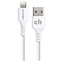 cellhelmet Charge and Sync USB-A to Lightning Round Cable, 6' (CABLE-LIGHT-A-6-R-W)~#|#~sp182063469_sc7