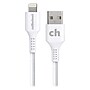 cellhelmet Charge and Sync USB-A to Lightning Round Cable, 10' (CABLE-LIGHT-A-10-R-W)~#|#~sp182063487_sc7