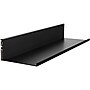 Hangman No-Stud Single Aluminum Floating Shelf, 18-In., Black Powder Coat (HANL18B)~#|#~sp183004348_sc7