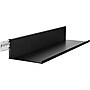 Hangman No-Stud Single Aluminum Floating Shelf, 24-In., Black Powder Coat (HANL24B)~#|#~sp183004363_sc7