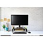 Allsop Metal Art 5 Organizer Monitor Stand, Up to 32" Monitor, Black (32166)~#|#~sp187221263_sc7