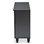 Baxton Studio Fernanda Shoe Storage Cabinet, Dark Gray (152-9166-HiT)~#|#~sp190299949_sc7