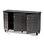 Baxton Studio Winda 3-Door Shoe Storage Cabinet, Dark Gray (152-9167-HiT)~#|#~sp190299990_sc7
