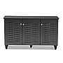 Baxton Studio Winda 3-Door Shoe Storage Cabinet, Dark Gray (152-9167-HiT)~#|#~sp190299991_sc7