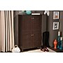 Baxton Studio Winda 4-Door Shoe Storage Cabinet, Dark Brown (118-6515-HiT)~#|#~sp190300128_sc7