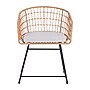 Flash Furniture Devon Indoor/Outdoor Patio Boho Chairs, Light Gray Cushions, 2 Pack (TWVN01515NATLGY)~#|#~sp190527594_sc7