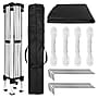 Flash Furniture Harris Outdoor Slanted Leg Canopy Tent, 10' x 10' (JJGZ1010BK)~#|#~sp190532311_sc7