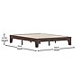 Flash Furniture Evelyn Wood Platform Bed, Queen (YKC1090QWAL)~#|#~sp190705318_sc7