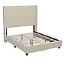 Flash Furniture Quinn Beige Upholstered Platform Bed with Headboard, Full (YK1077BEIGEF)~#|#~sp190705390_sc7