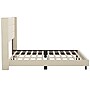 Flash Furniture Hollis Beige Upholstered Platform Bed with Headboard, King (YK1078BEIGEK)~#|#~sp190706058_sc7