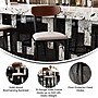 Flash Furniture Wright Transitional Steel Boomerang Back Barstool, Black/Walnut/Gray (XUDG6V6GYVWAL)~#|#~sp191790534_sc7