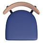 Flash Furniture Wright Transitional Metal Boomerang Back Commercial Barstools, Black/Birch/Blue, 2-Pieces/Pack (2XUDG6V6BLVNAT)~#|#~sp191791406_sc7