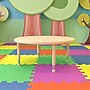 Flash Furniture Wren 45" Round Activity Table, Height Adjustable, Natural (YUYCX005NTTBNT)~#|#~sp192322847_sc7