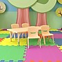 Flash Furniture Emmy Rectangular Activity Table Set, 24" x 48", Height Adjustable, Natural (YCX13RECTBLNAR)~#|#~sp192323667_sc7