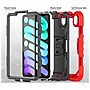 SaharaCase Defense Series Case for Apple iPad mini A17 Pro & 6th Generation 2021, Red (TB00056)~#|#~sp194637012_sc7
