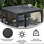 Flash Furniture Harris Indoor/Outdoor Patio Dining Table (SBA268TBK)~#|#~sp195659529_sc7