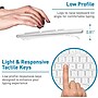 Macally Keyboard and Mouse Combo, White (MKEYECOMBO)~#|#~sp197678932_sc7