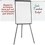 MasterVision® Basic Tripod Melamine Presentation Easel, Black, 22 1/2" x 42" (EA2300045)~#|#~sp198366499_sc7
