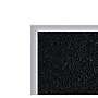 Ghent 3' H x 5' W Recycled Bulletin Board with Aluminum Frame, Black (ATR35-BK)~#|#~sp20043585_sc7