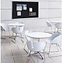 Ghent 3' H x 5' W Recycled Bulletin Board with Aluminum Frame, Black (ATR35-BK)~#|#~sp20043589_sc7