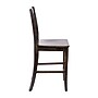 Flash Furniture Gwendolyn Rustic Solid Wood Designer Back Counter Height Stool, Gray Wash Walnut, 2 Pieces (ESSTBN124GY2)~#|#~sp202107412_sc7