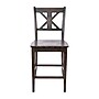 Flash Furniture Gwendolyn Rustic Solid Wood Designer Back Counter Height Stool, Gray Wash Walnut, 2 Pieces (ESSTBN124GY2)~#|#~sp202107414_sc7