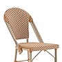 Flash Furniture Lourdes Stackable Indoor/Outdoor French Bistro Counter Stools, Natural/White, 2 Pack (2SDAD64201FCSNW)~#|#~sp202725956_sc7