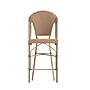 Flash Furniture Lourdes Stackable Indoor/Outdoor French Bistro Counter Stools, Natural/White, 2 Pack (2SDAD64201FCSNW)~#|#~sp202725958_sc7