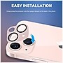 SaharaCase ZeroDamage Camera Lens Protector for Apple iPhone 13 and iPhone 13 mini, Pink, 2/Pack (ZD00061)~#|#~sp202727128_sc7