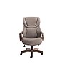 Serta Ergonomic Bonded Leather Executive Big & Tall Chair, 350 lb. Capacity, Gray (43506COSS)~#|#~7B7F9A45-D3F8-4FAD-B4E3B407D2A8CA9C_sc7