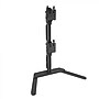 Atdec Adjustable Dual Monitor Mount, Up to 55" Monitor, Black (AWMS-2-BT75-FS-B)~#|#~sp203556646_sc7