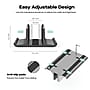 Mobile Pixels Inc. Vertical Stand for 0.63" to 1.61" Laptops, Black (MPX1141001P01)~#|#~sp203781053_sc7