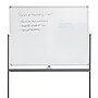 Mind Reader Mobile Double-Sided Dry-Erase Whiteboard, Aluminum Frame, 47" x 35.5" (ROLLBOARD-WHT)~#|#~sp204816090_sc7