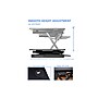 Rocelco 46"W Manual Adjustable Standing Desk Converter, Black (R DADRB-46)~#|#~sp206052212_sc7