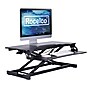Rocelco 32"W Manual Adjustable Standing Desk Converter, Black (R VADRB)~#|#~sp206052662_sc7