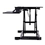 Rocelco 32"W Manual Adjustable Standing Desk Converter, Black (R VADRB)~#|#~sp206113500_sc7