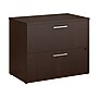 Bush Business Furniture 400 Series 36"W 2 Drawer Lateral File Cabinet, Mocha Cherry (400SFL236MRK)~#|#~sp20616020_sc7