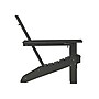 Flash Furniture Halifax Adirondack Chair with Cup Holder, Black (LEHMP104510BK)~#|#~sp207564587_sc7