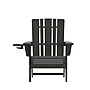 Flash Furniture Halifax Adirondack Chair with Cup Holder, Black (LEHMP104510BK)~#|#~sp207564588_sc7