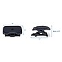 Mount-It! Tilt Adjustable Footrest, Black (MI-7801)~#|#~sp20860489_sc7