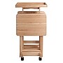 Winsome Isabelle 19" x 16" Wooden Folding Table Set, Natural, 4/Set (42820)~#|#~sp20864853_sc7