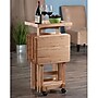 Winsome Isabelle 19" x 16" Wooden Folding Table Set, Natural, 4/Set (42820)~#|#~sp20864858_sc7